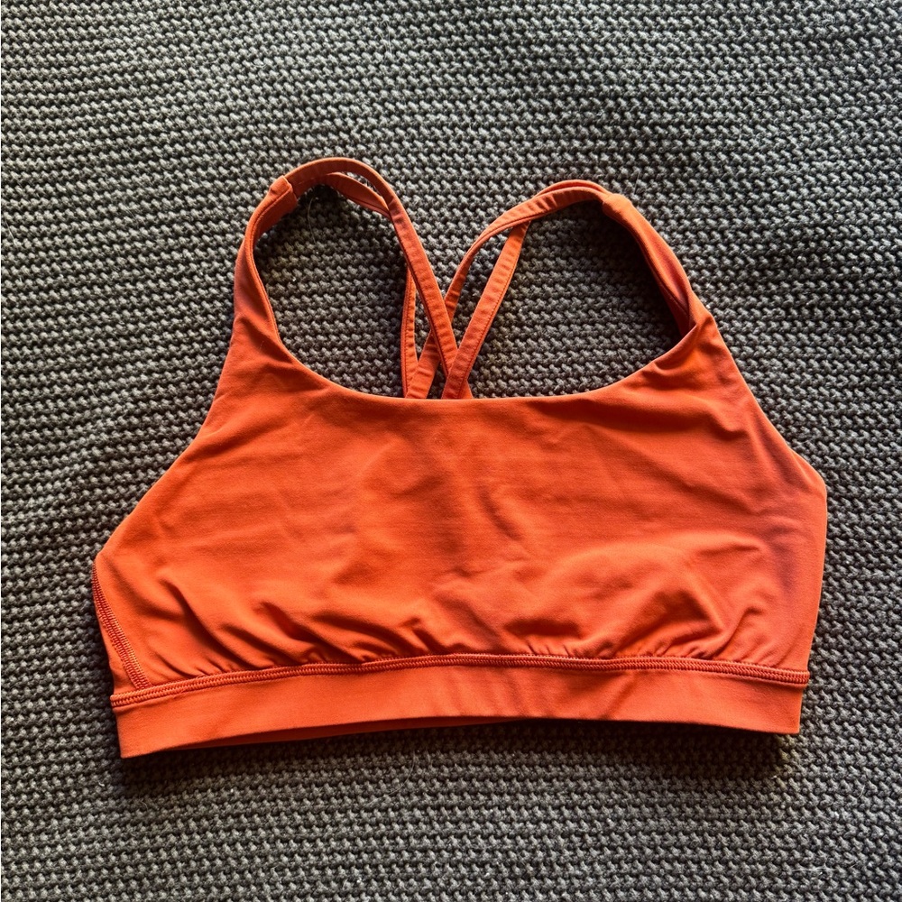 Lululemon Energy Bra - Autumn Rust